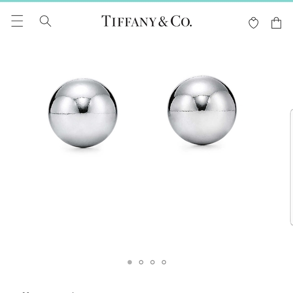TIFFANY & CO hardware ball earrings
